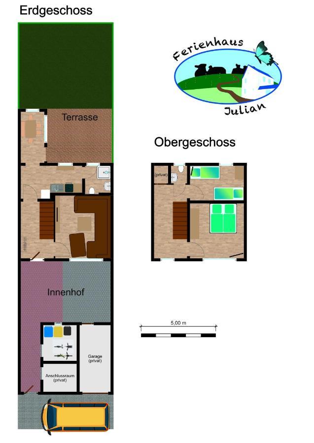 Ferienhaus Julian Thale Extérieur photo